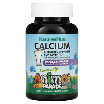  Natures Plus Animal Parade Calcium 90 