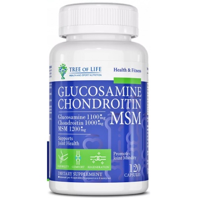  LIFE Glucosamine + Chondroitin + MSM 120 